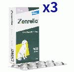 ゼンレリア 15mg | アトピー | 犬用 | アレルギー | 皮膚炎 | 30錠x3箱