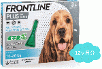 フロントラインプラス | 中型犬用 | 10〜20kg | 12本入