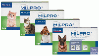 ミルプロ(Milpro) | 中型 大型猫用 | 4-8kg | ビルバック | フィラリア