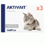 アクティベート | 猫用 | 60カプセルx3箱 | AKTIVAIT | 脳