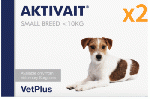 アクティベート | AKTIVAIT | 小型犬用 | 10kg未満 |脳 | シニア|60錠x2箱