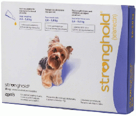 ストロングホールド 30mg|犬用 | 2.6-5kg | 0.25ml | 6本 | 1箱