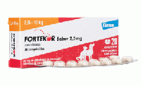 フォルテコール 2.5mg | 犬 | 猫 | 2.5-10kg | 28錠 | 1箱