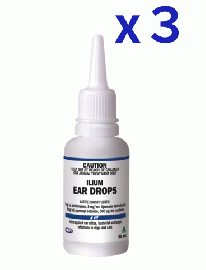 トロイ イリウム イヤードロップス 20ml | 3本 | 耳ダニ | 真菌 | 感染症