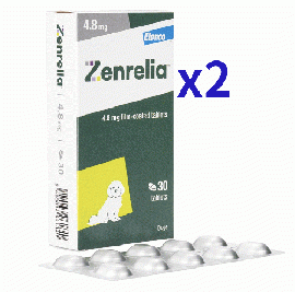 ゼンレリア 4.8mg | アトピー | 犬用 | アレルギー | 皮膚炎 | 30錠x2箱